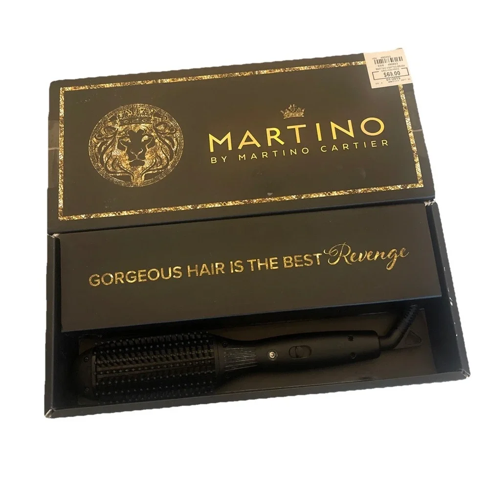 Martino Cartier Vibrating Brush Electric Black